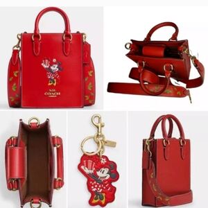 Coach x Disney minnie bag nwts
